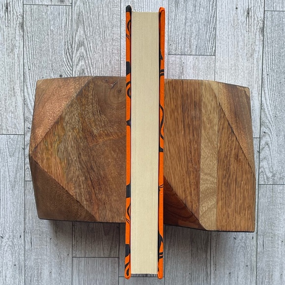 New Halloween Linen Wrapped Decorative Book Black Cats Hand-Wrapped Spooky Decor - Picture 5 of 7